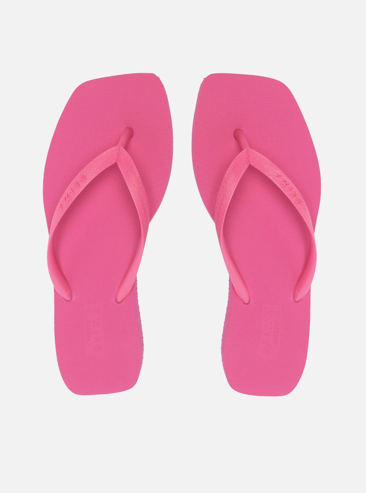 Chinelo de Dedo Rosa Pink Básico Square Brizza — foto 1