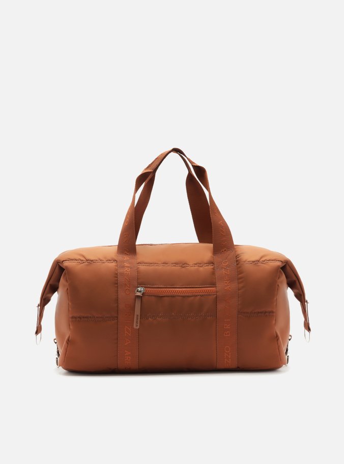 Mala Marrom Nylon Gigi Sporty Grande
