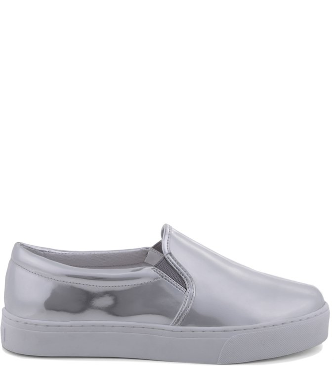 Slip-on Espelhado Prata