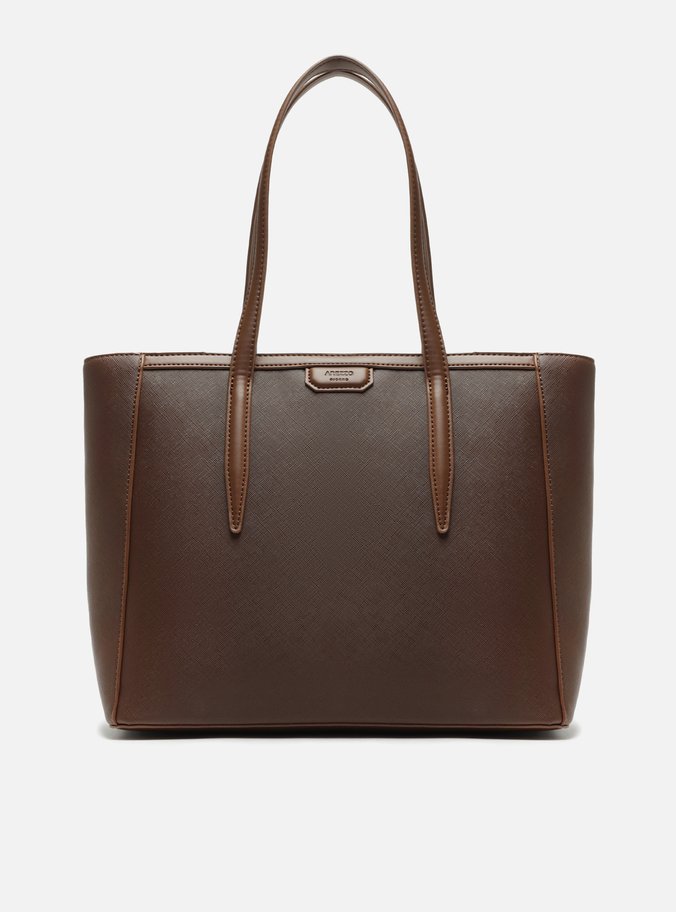 Bolsa Shopping Marrom Grande