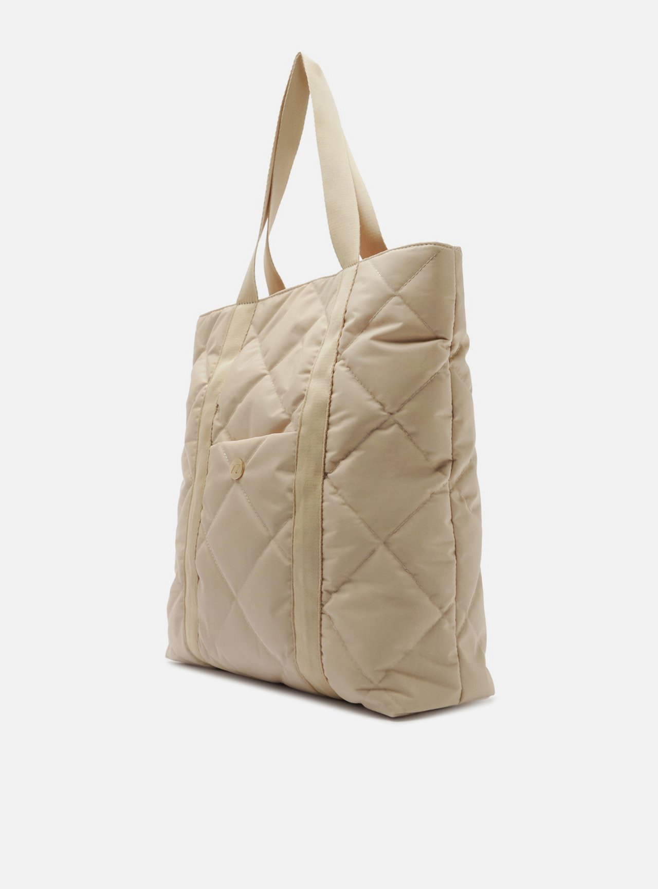 Bolsa Shopping Nude Grande Matelassê Brizza — foto 2