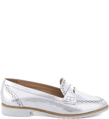 Mocassim Romantic Prata