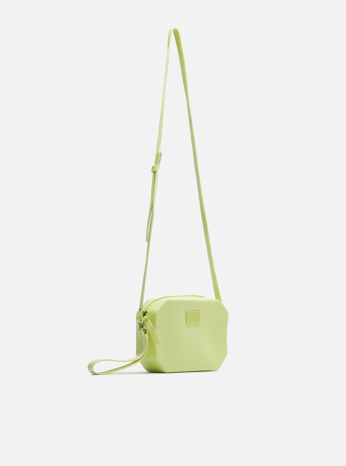 Clutch Amarela Geométrica Square