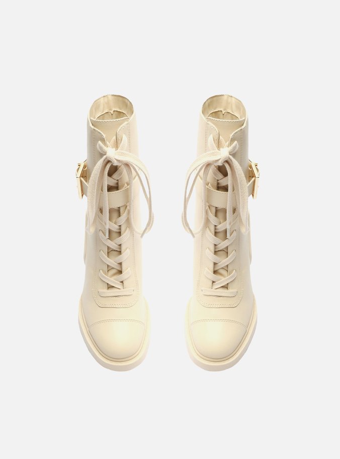 Bota Off White Salto Alto
