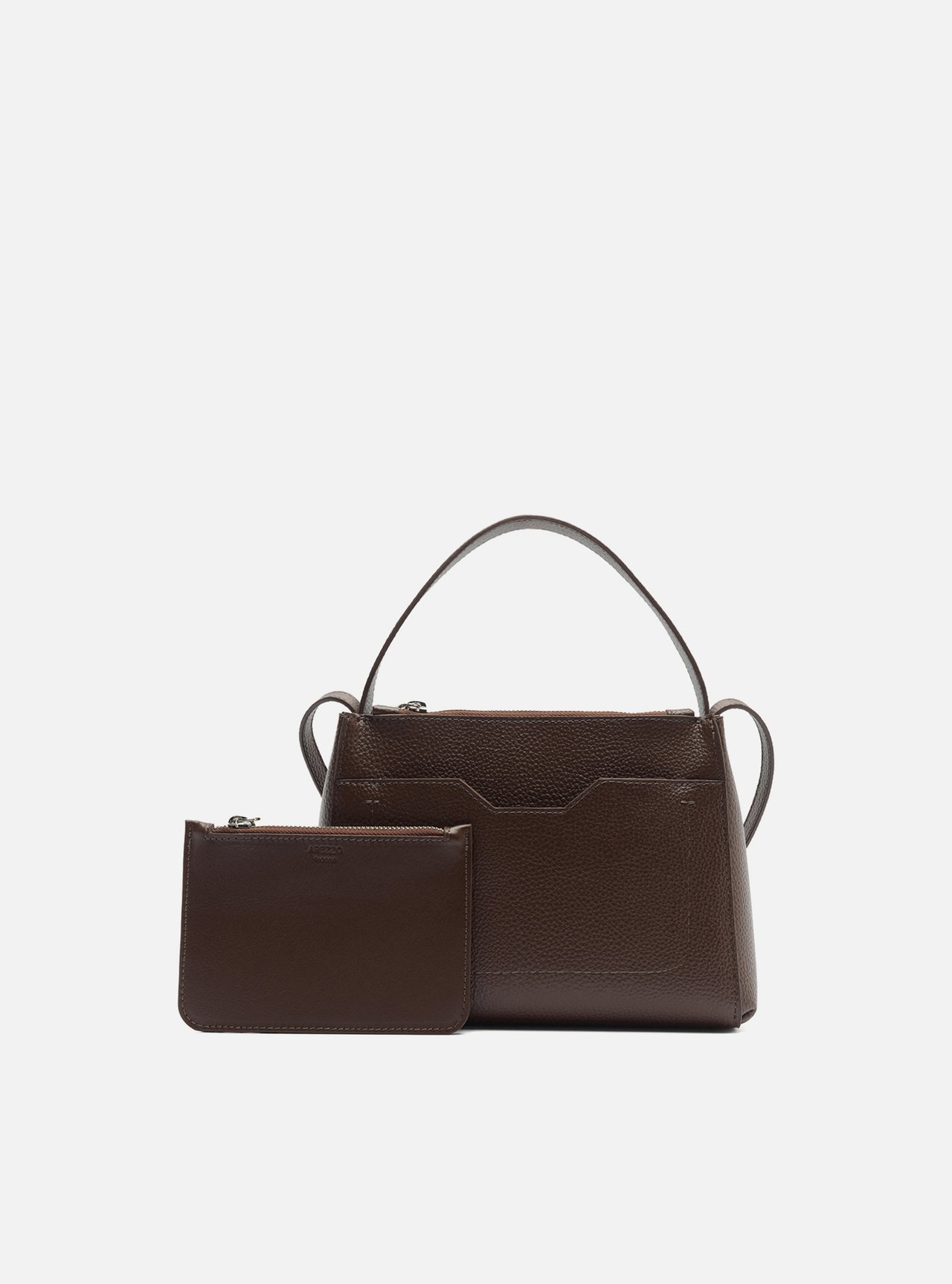 Bolsa Tote Marrom Escura Emilly Média — foto 6