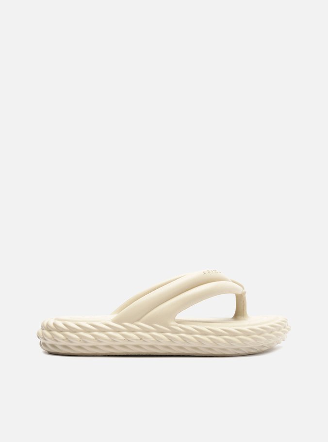 Sandália Branca Flatform Marrocos Bold