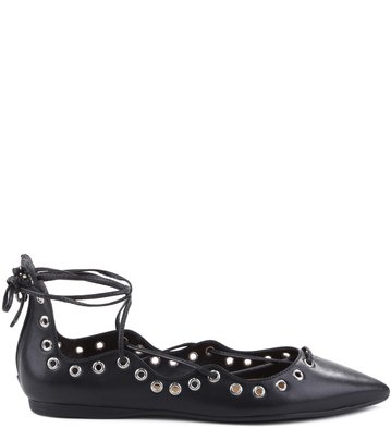 Sapatilha Rock Lace Up Preta