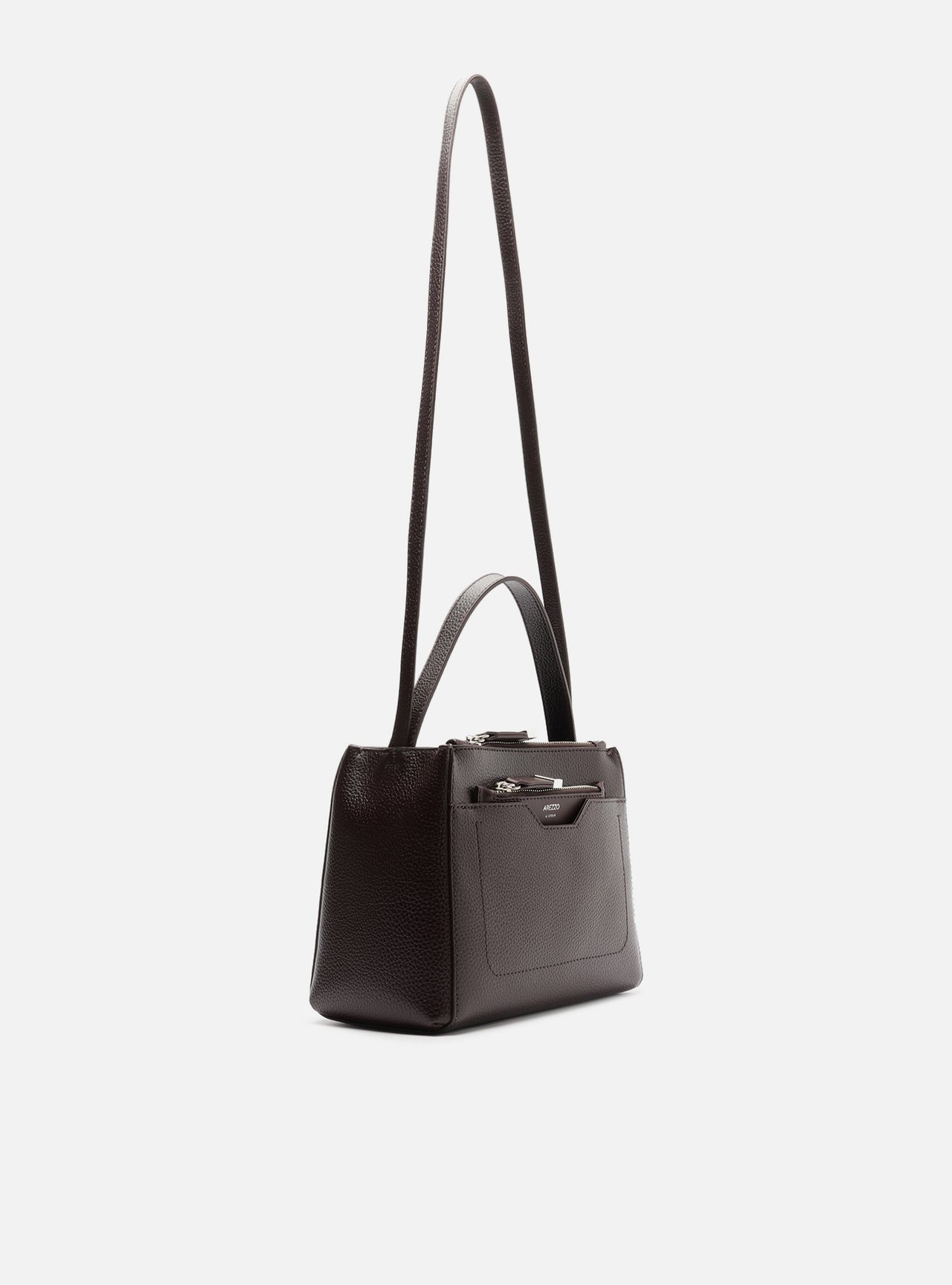 Bolsa Tote Marrom Escura Emilly Média — foto 5