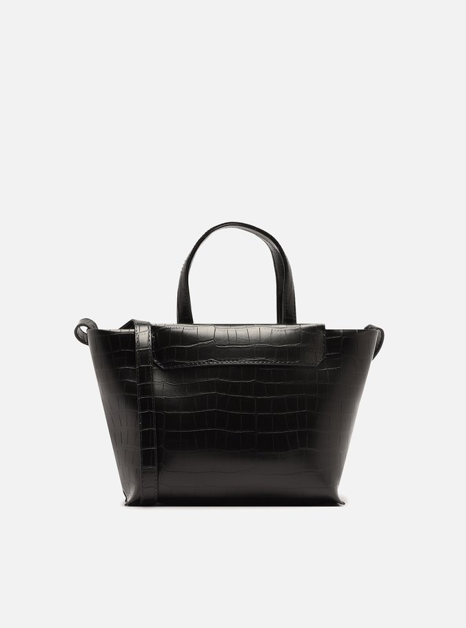 Bolsa Tiracolo Preta Média