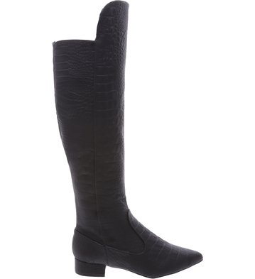 Bota Cano Longo Preta