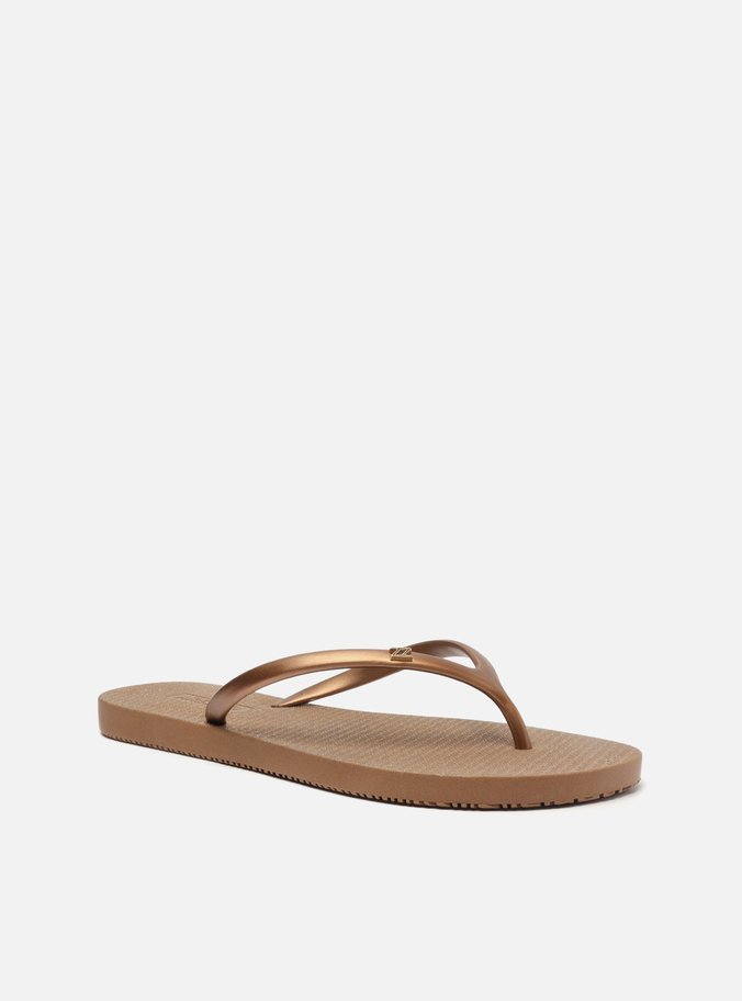 Chinelo de Dedo Injetado Metalizado Brizza
