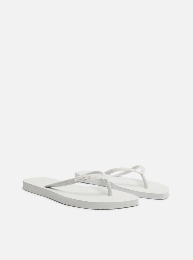Chinelo de Dedo Branco Flash Basics