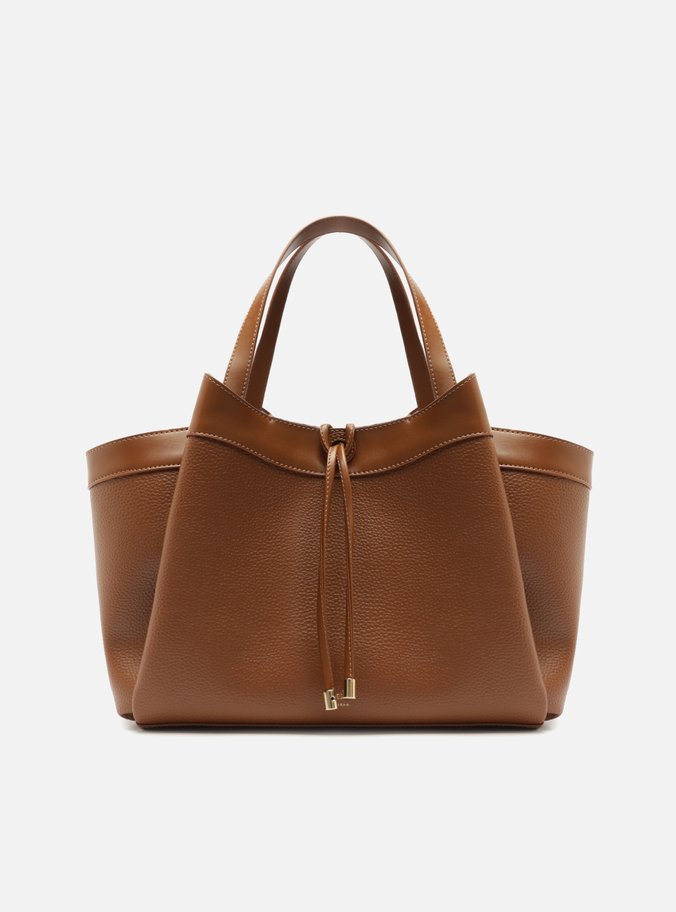Bolsa Tote Marrom Grande Bag Charm