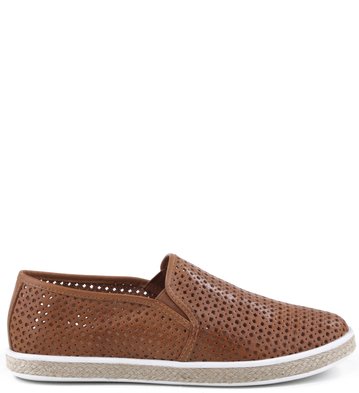 Slip-on Vazados Tan