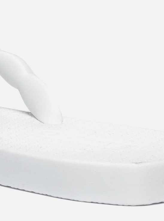 Chinelo Bico Quadrado Trançado Branco Brizza Plural