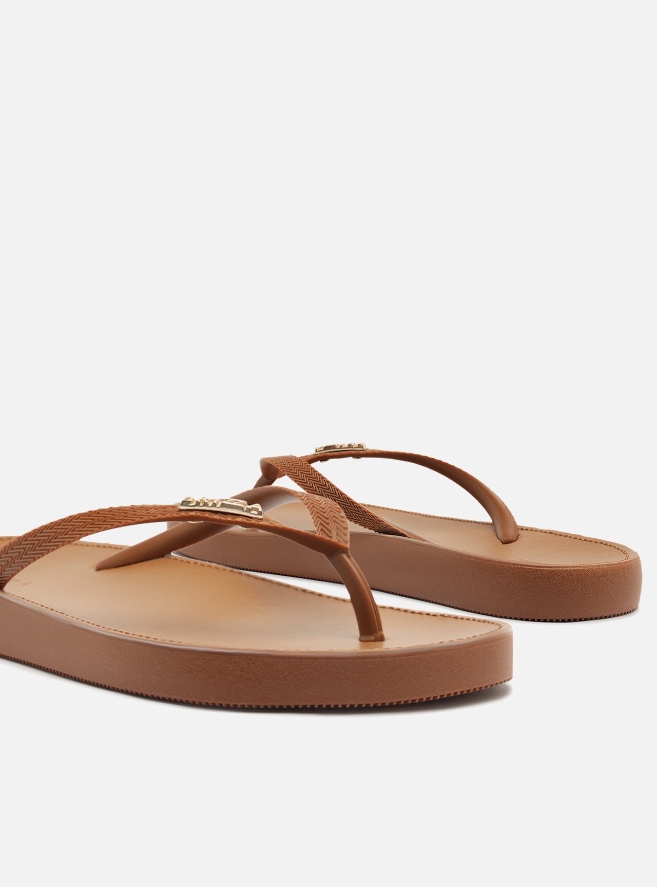 Chinelo de Dedo Marrom Recouro Fit — foto 4