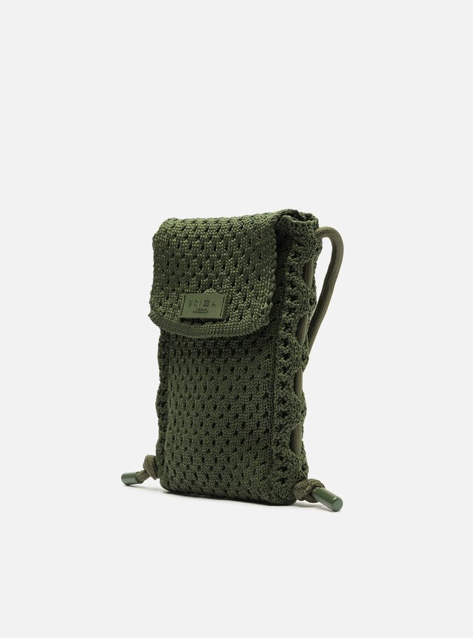 Mini Bag Verde Crochê Porta-Celular | Arezzo