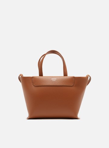 Bolsa Tiracolo Marrom Média