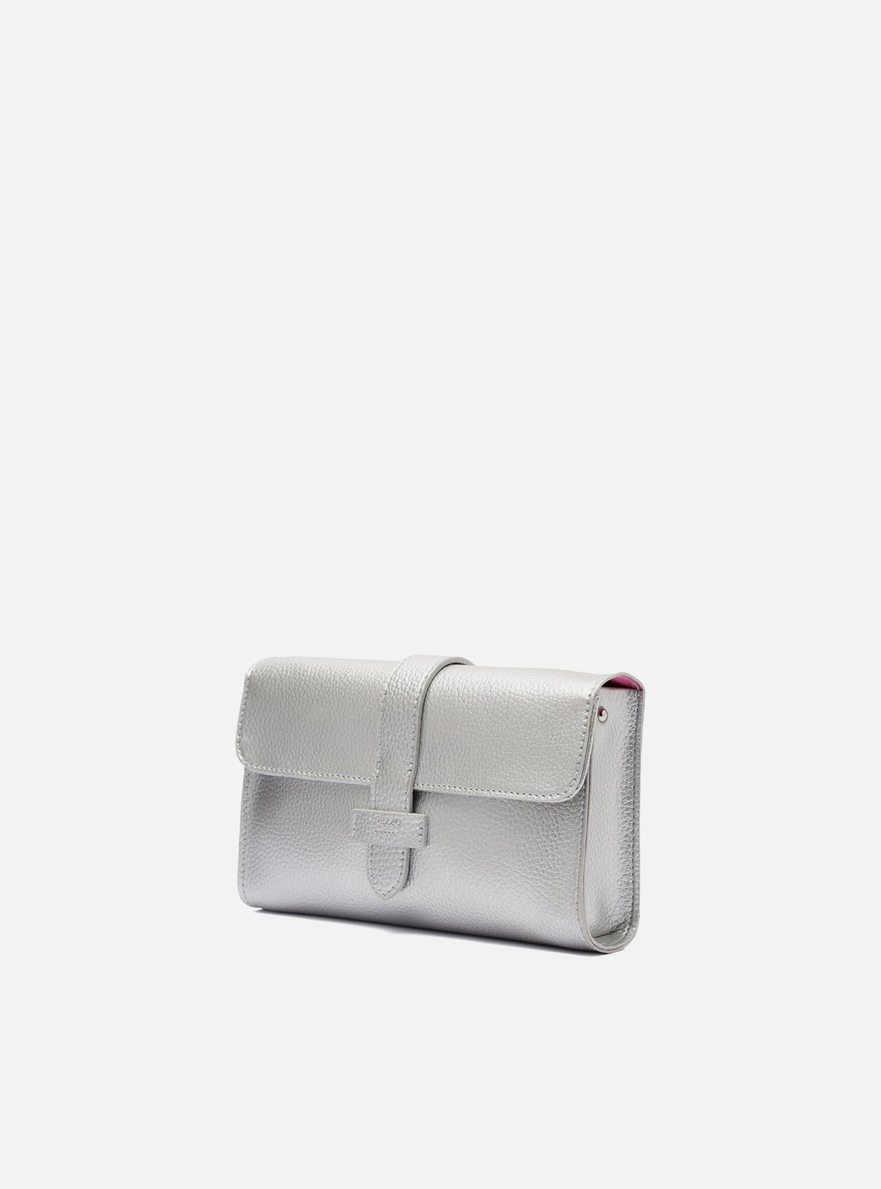 Bolsa Tiracolo Prateada Betina Pequena — foto 2