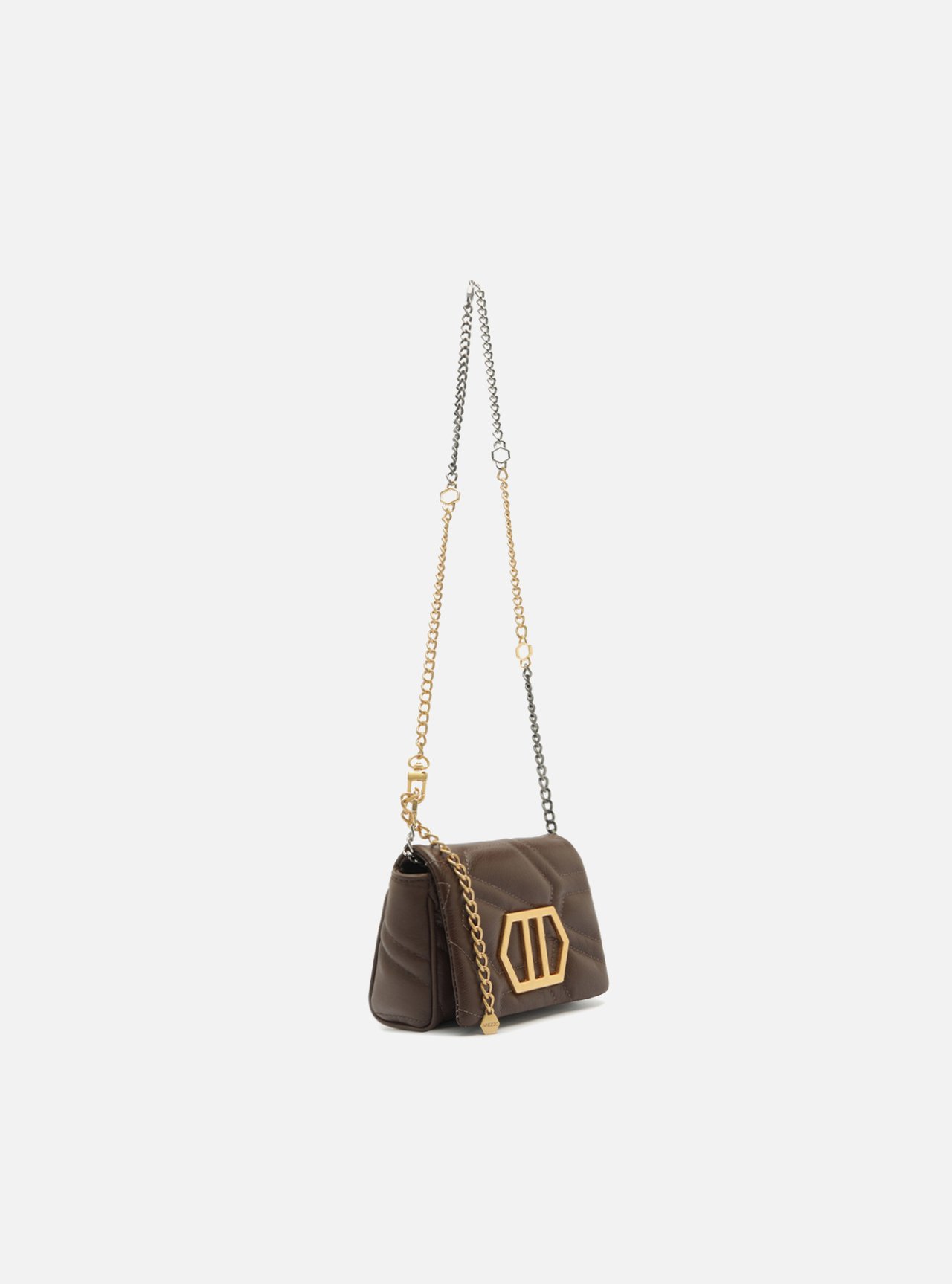 Bolsa Tiracolo Marrom Couro Emma Pequena — foto 5