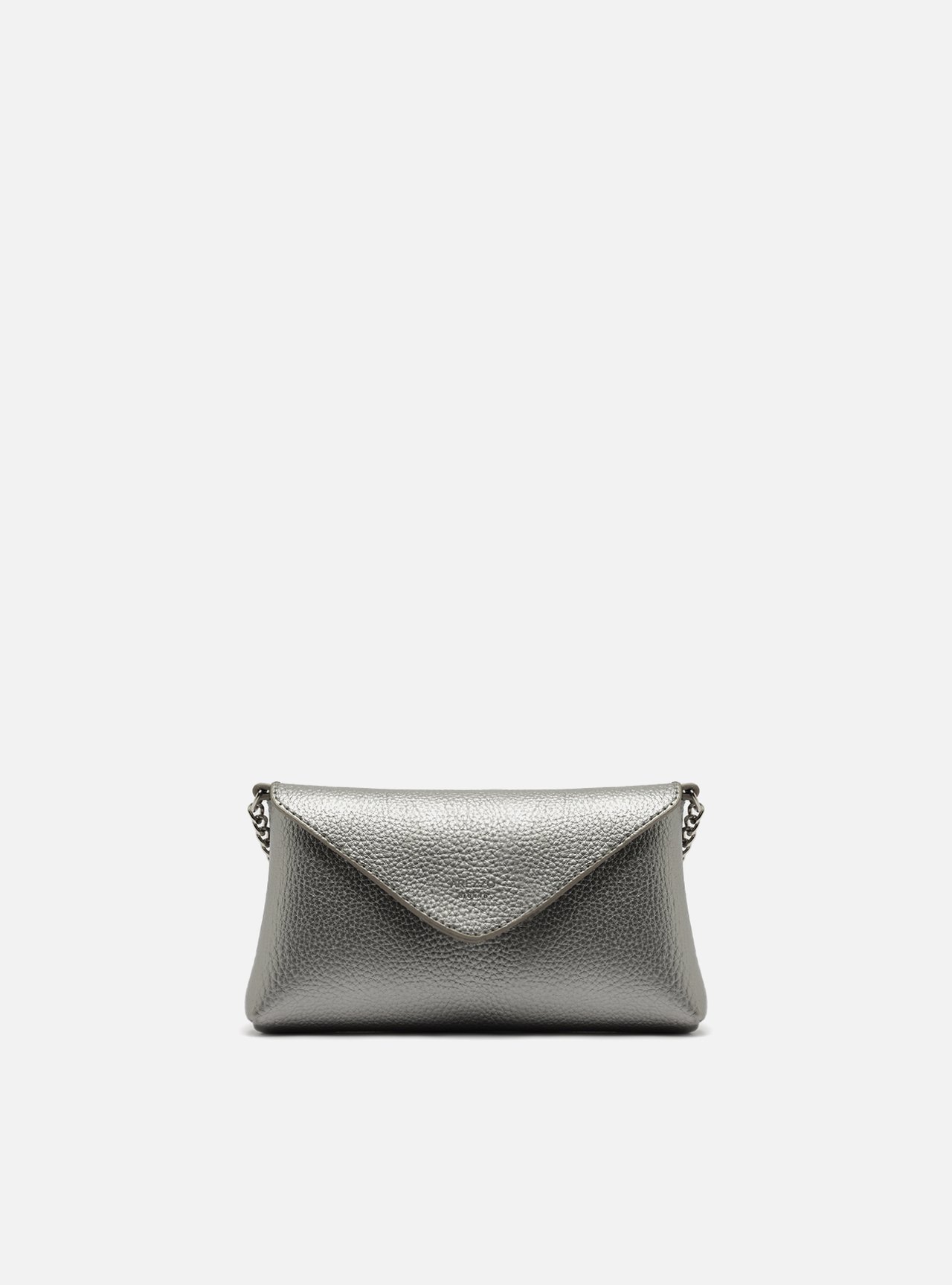 Bolsa Tiracolo Prata Giorno Pequena Envelope — foto 1