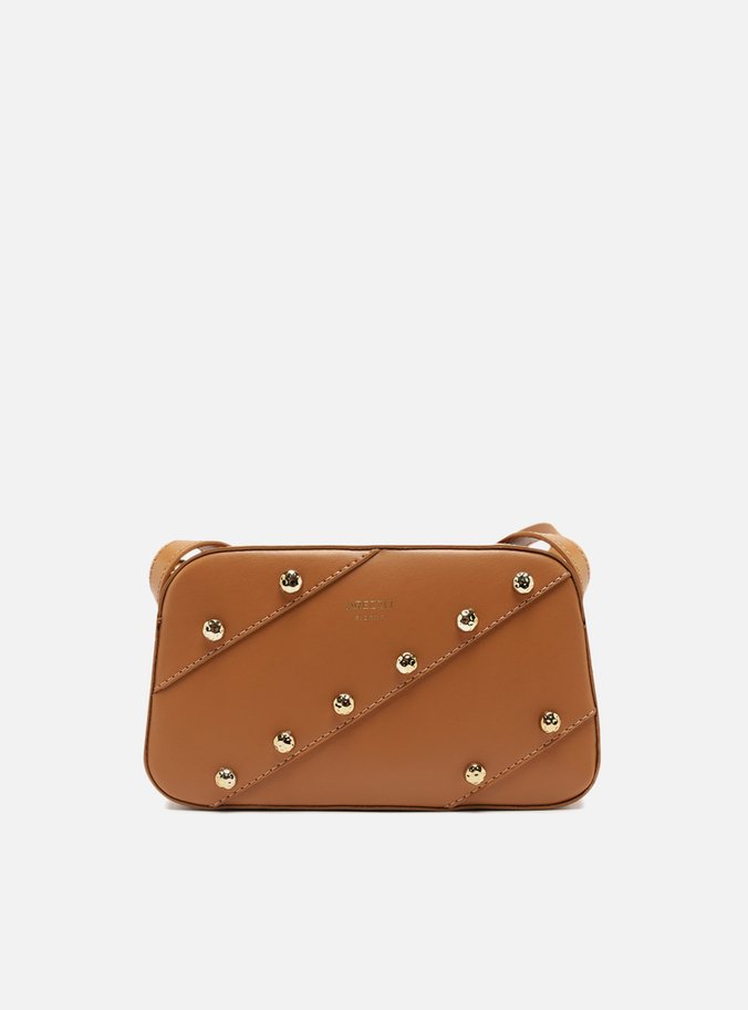 Bolsa Tiracolo Marrom Média