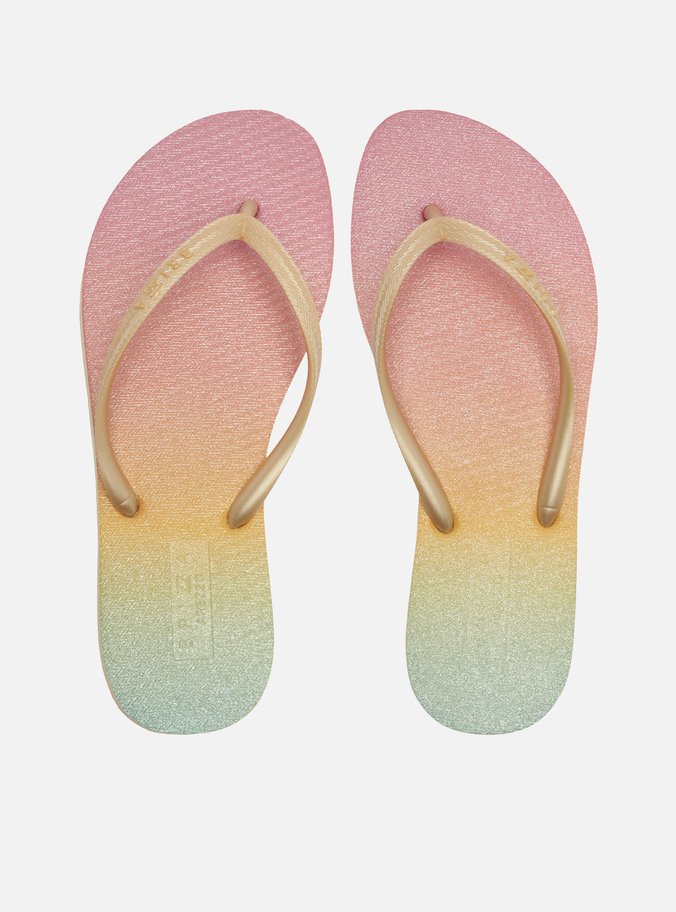 Chinelo de Dedo Dourada