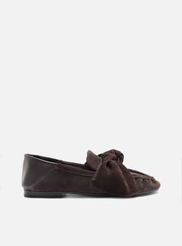 Mocassin Marrom Bico Redondo