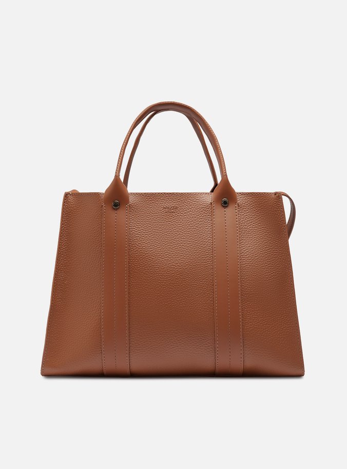 Bolsa Tote Marrom Grande Bag Charm
