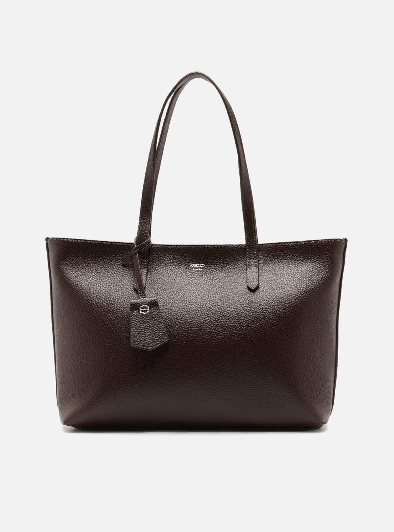 Bolsa Shopping Marrom Manu Grande — foto 1