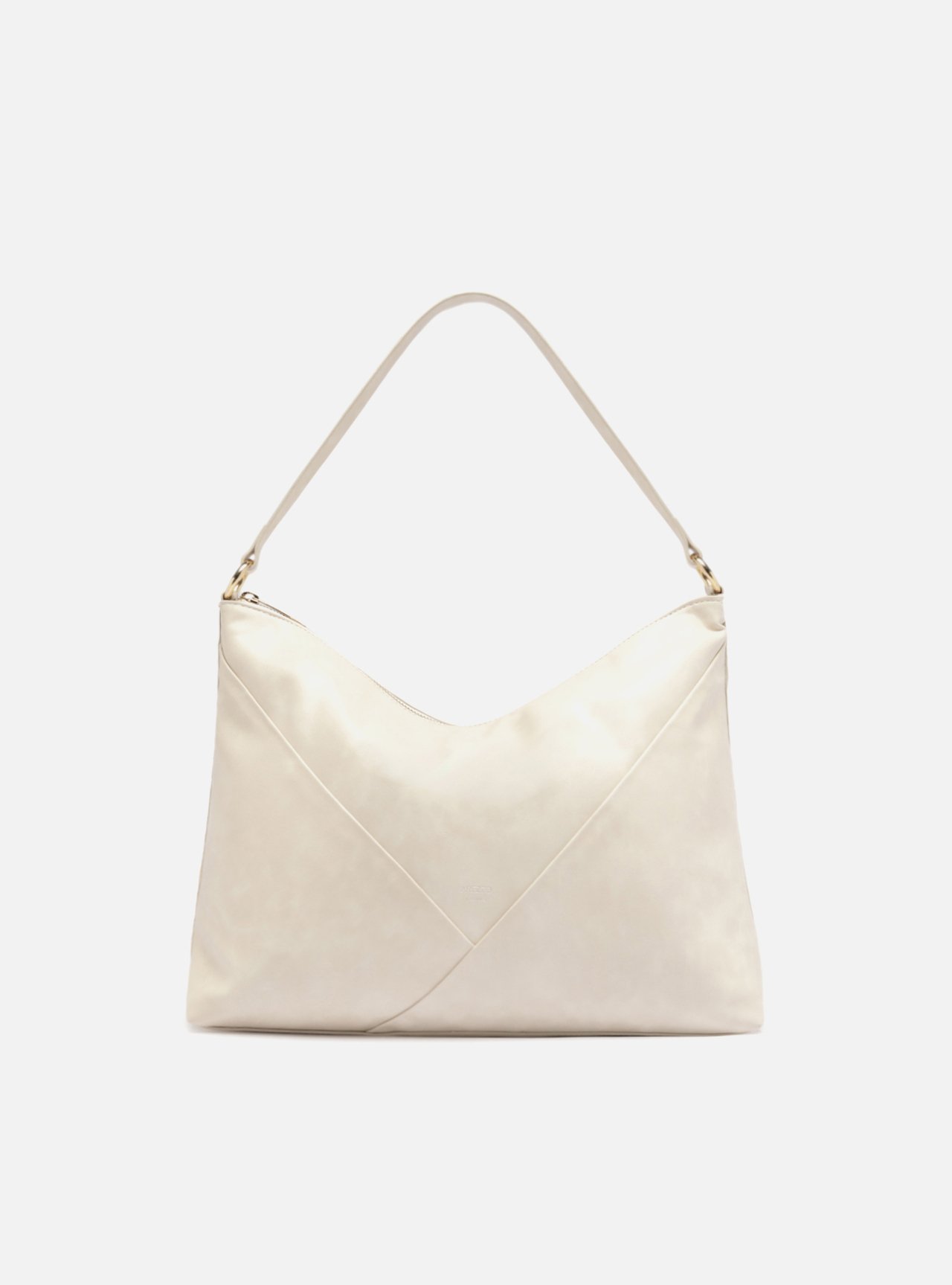 Bolsa Hobo Branca Média — foto 1