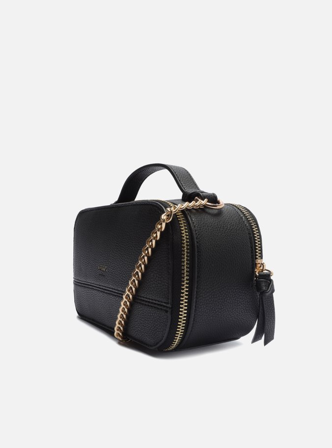 Bolsa Tiracolo Preta Pequena Oval