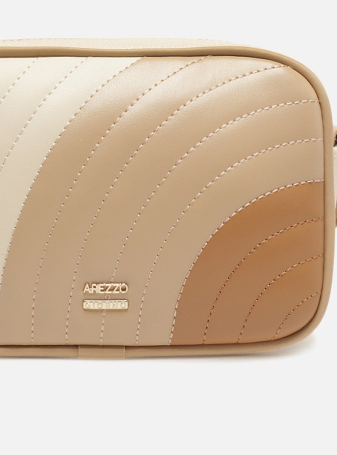Bolsa Tiracolo Bege Giorno Pequena Neutra