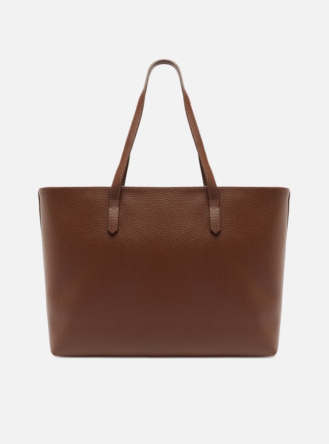 Bolsa Shopping Marrom Manu Grande