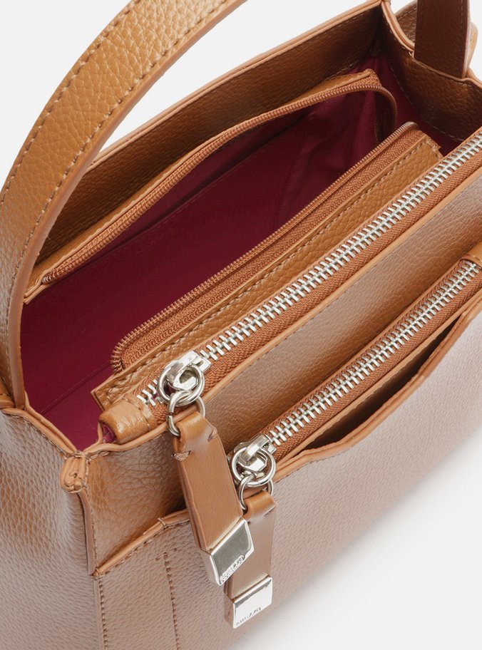 Bolsa Tote Marrom Camel Emilly Média