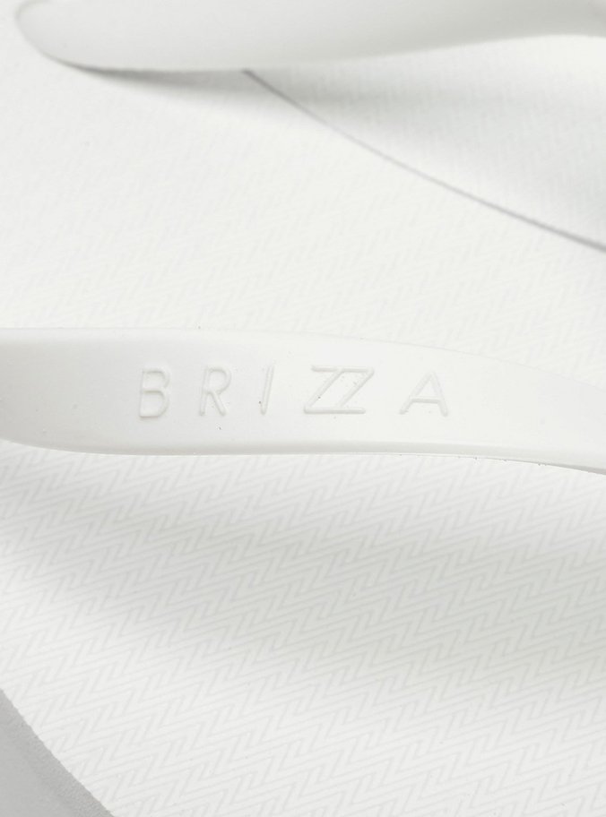 Sandália Branca Flatform Mid Brizza