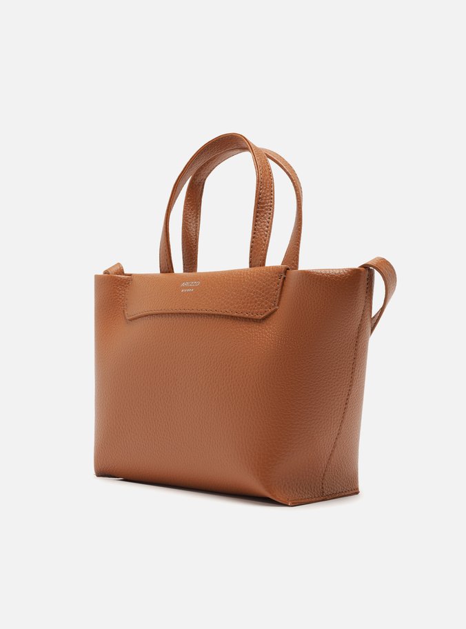 Bolsa Tiracolo Marrom Média