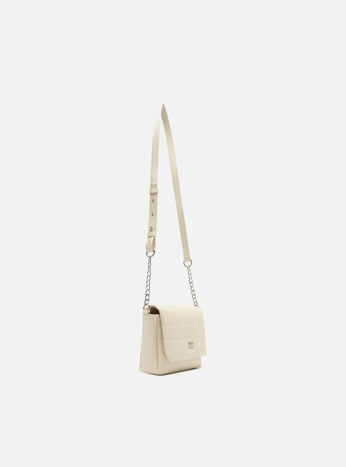 Bolsa Off-White Tiracolo Pequena