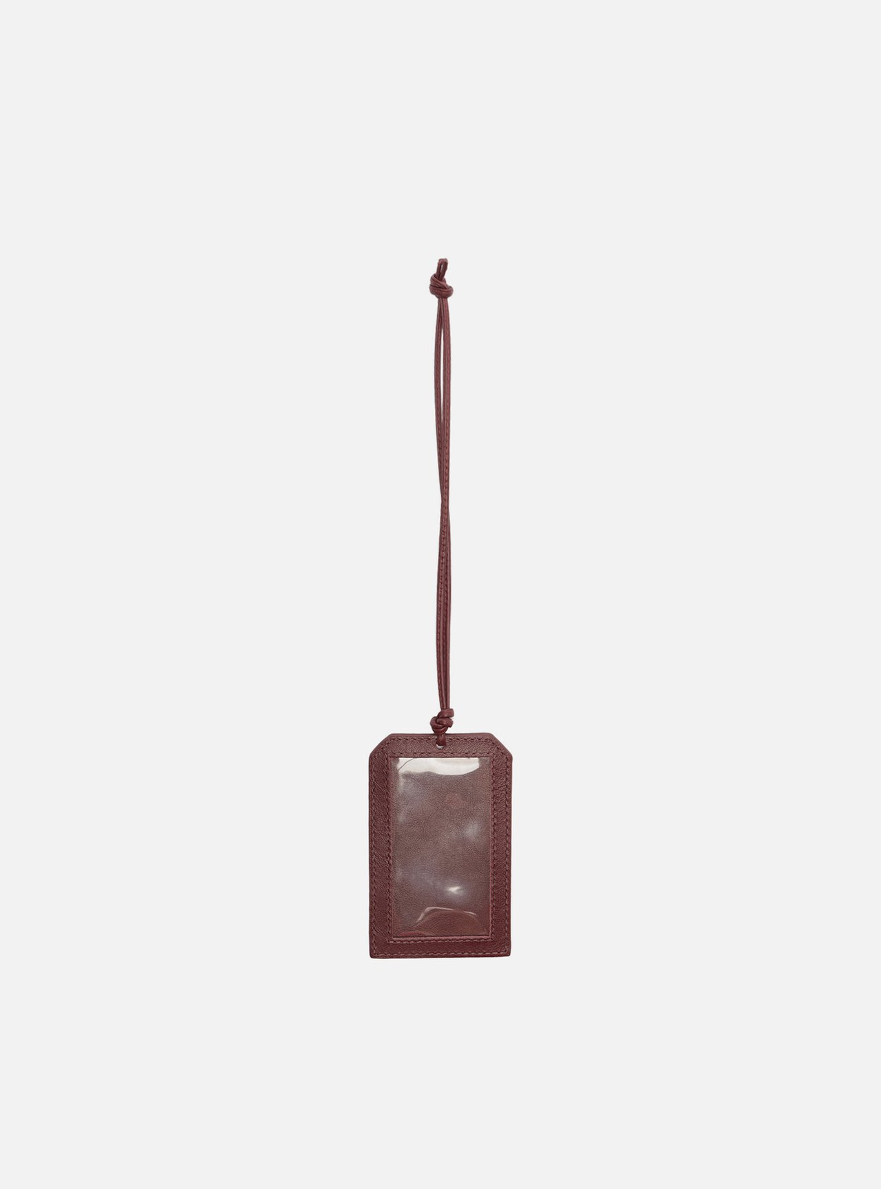Acessório Bag Charm Vermelho Couro Tressê Coração — foto 6