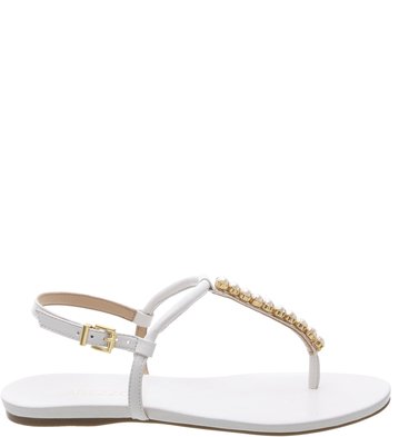 Rasteira Pérola Off-White