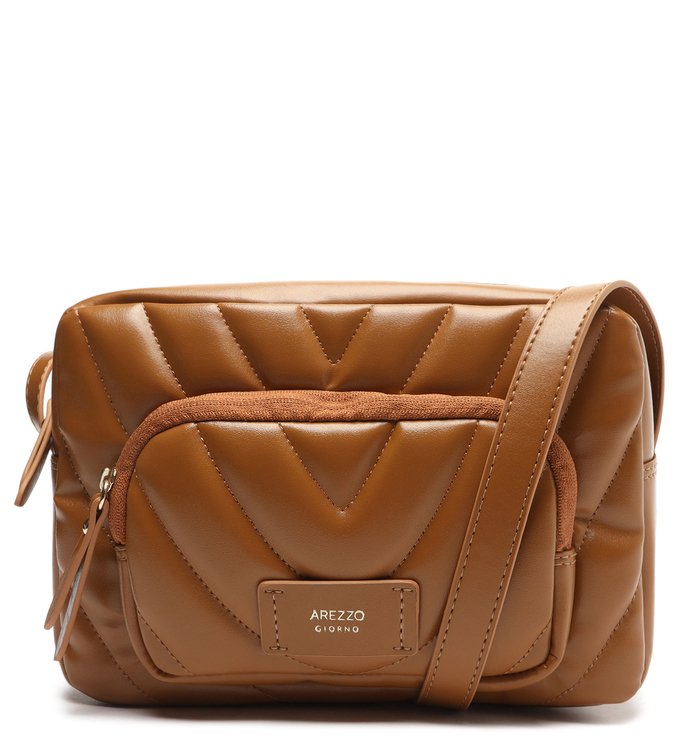Bolsa Tiracolo Marrom Taís Média