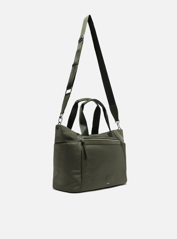 Bolsa Tote Nylon Verde Grande