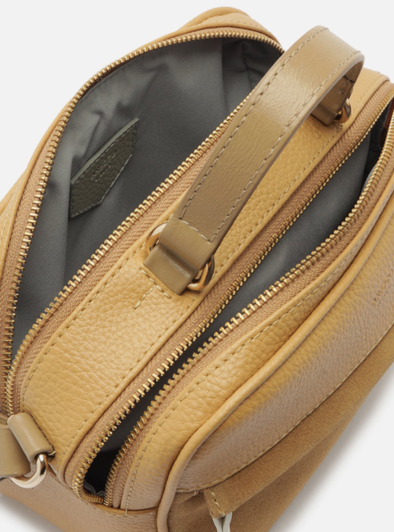 Bolsa Tiracolo Marrom Prione Média — foto 4