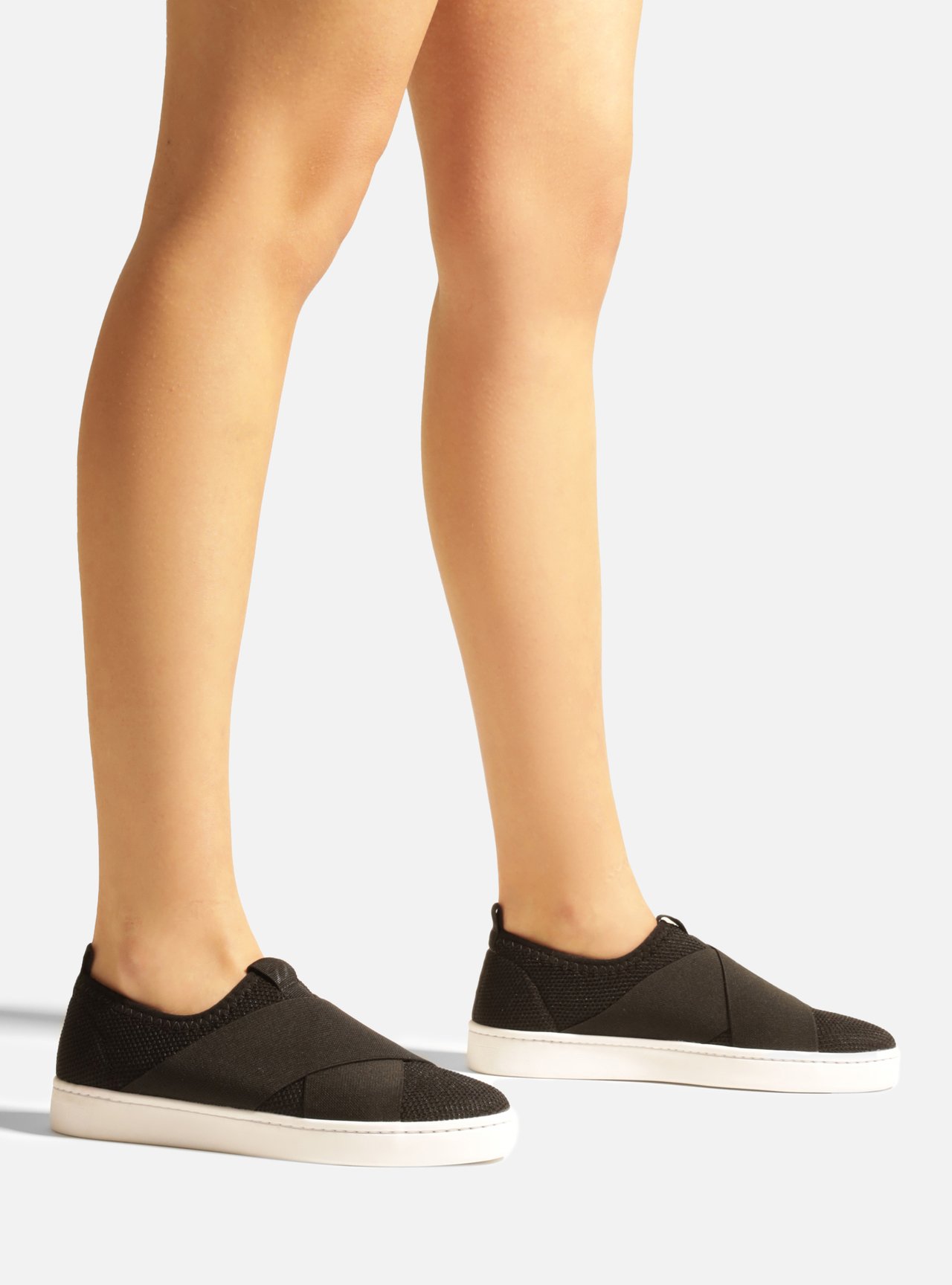 Arezzo Slip On Flatform Preto Tênis Flatform Preto Slip On Arezzo
