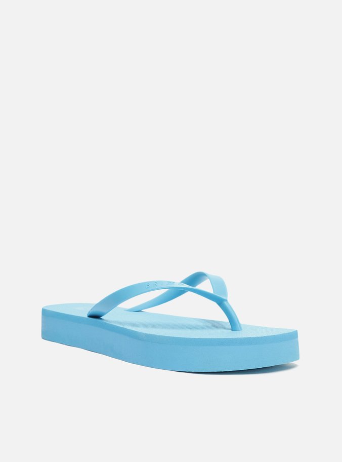 Sandália Azul Flatform Mid Brizza