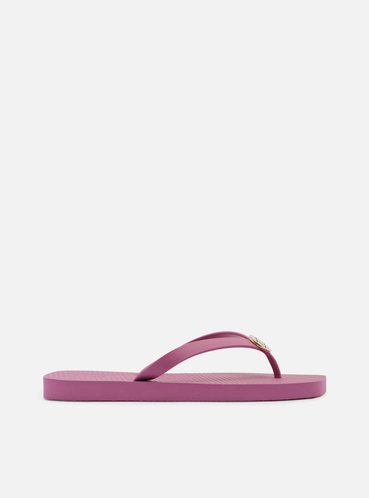Chinelo de Dedo Roxo Off White Flatform Brizza — foto 3