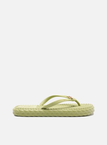 Chinelo de Dedo Verde Marrocos Flip Flop Bacio