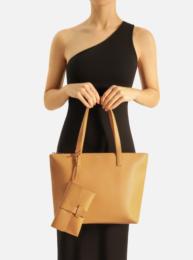 Bolsa Shopping Nude Mercato Grande Pouch