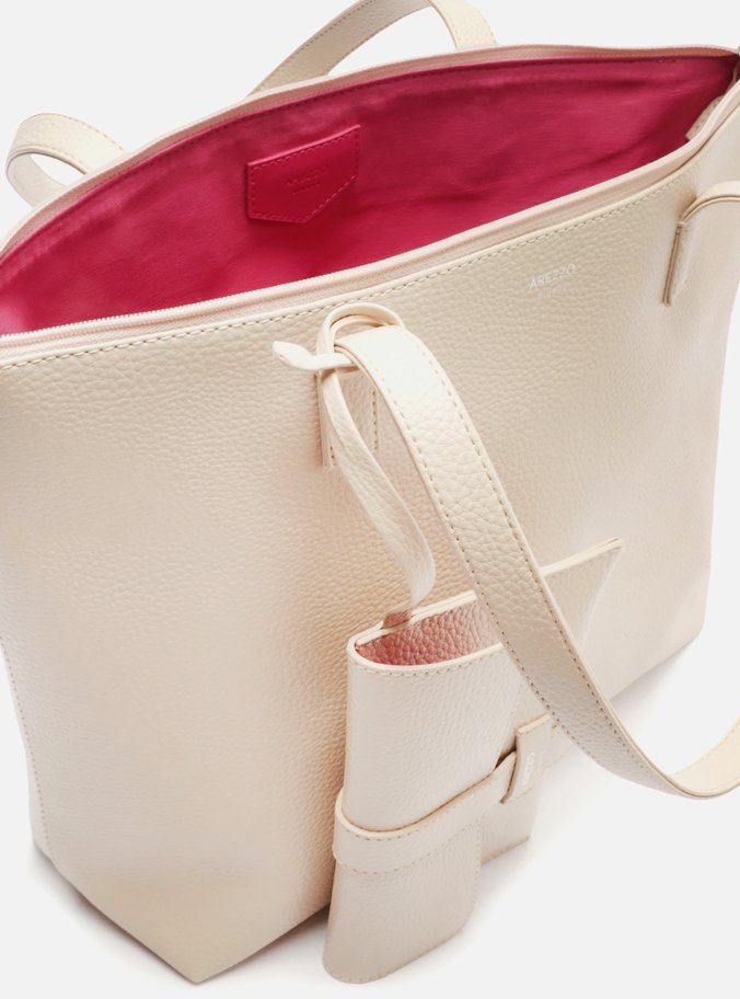 Bolsa Shopping Branca Milky Mercato Grande