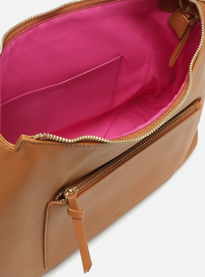 Bolsa Hobo Marrom Grande